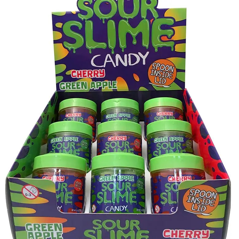 Sour Slime Candy, Boston America 100g (USA)