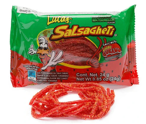 Lucas Skwinkles Salsagheti Watermelon Flavour 24g (USA)