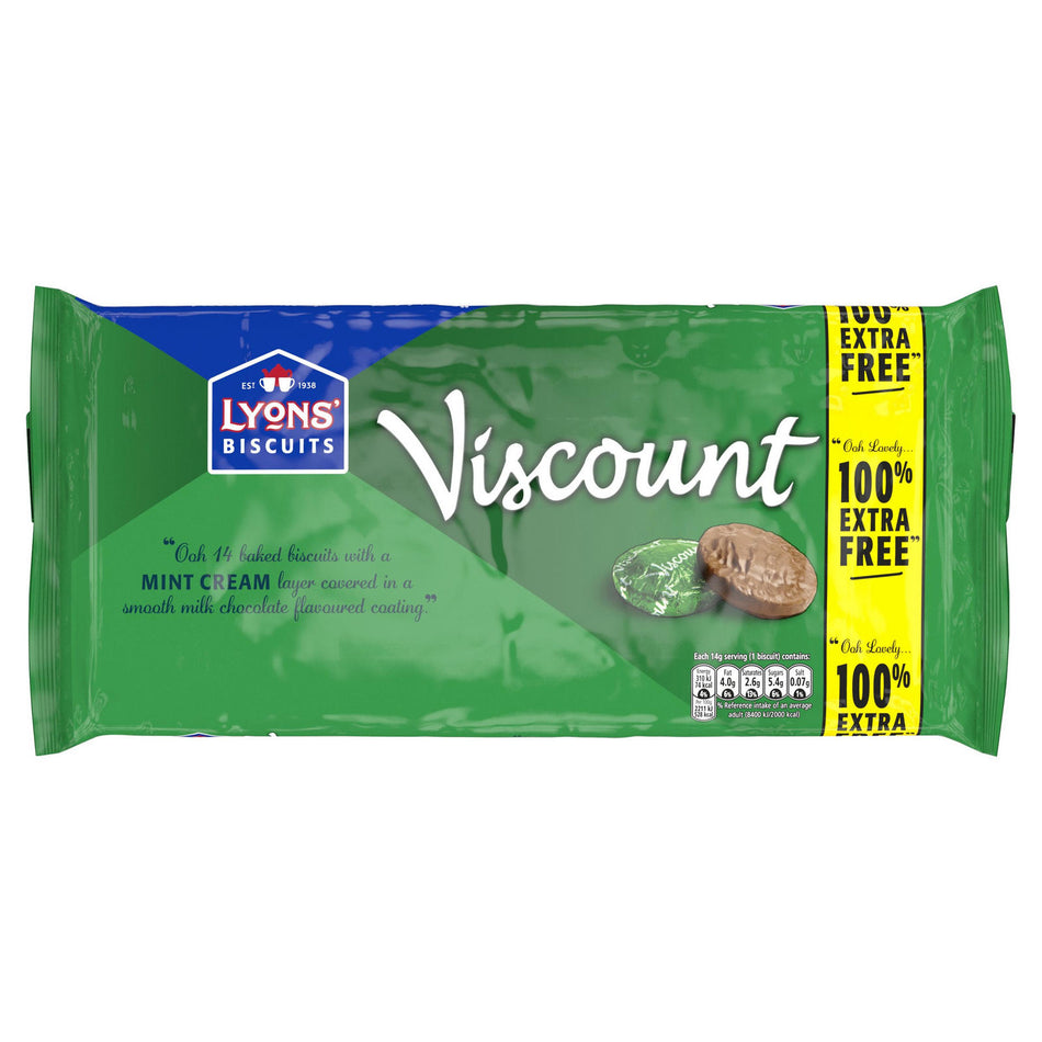 Lyons' Biscuits Viscount 196g (UK)