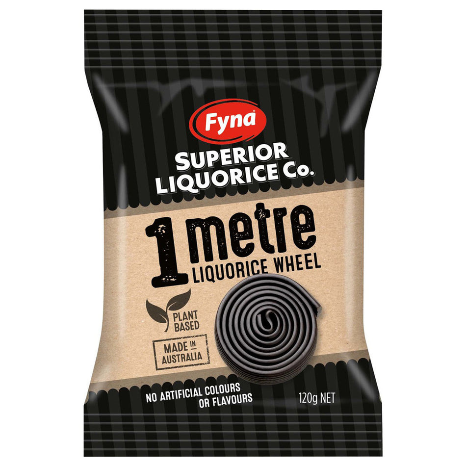 Fyna 1M Black Licorice 120g