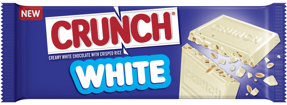 Nestle Crunch White Chocolate Bar with Crisped Rice 43.9g (EU)