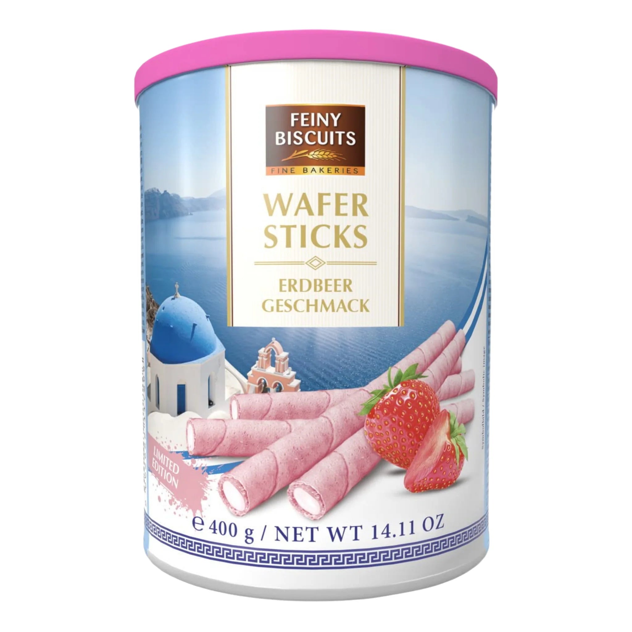 Feiny Strawberry Wafer Rolls 400g (EU)
