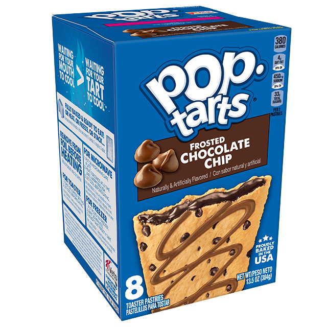 Pop Tarts Chocolate Chip 8 Pack (USA)