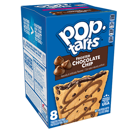 Pop Tarts Chocolate Chip 8 Pack (USA)
