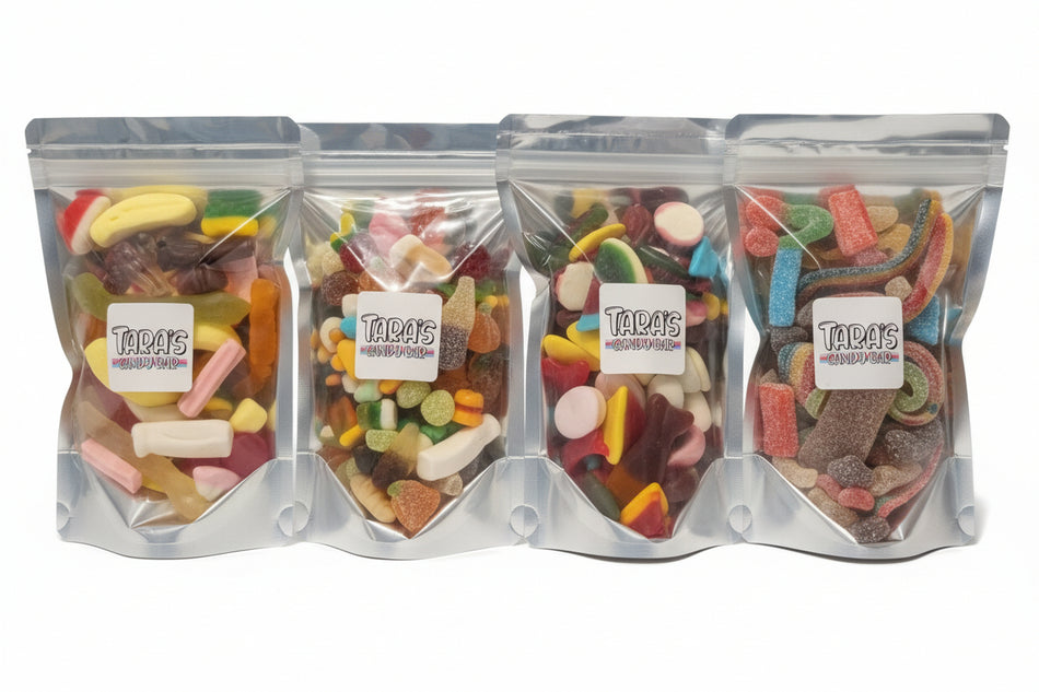 Mystery 1kg Gummy Box- 4 Bags