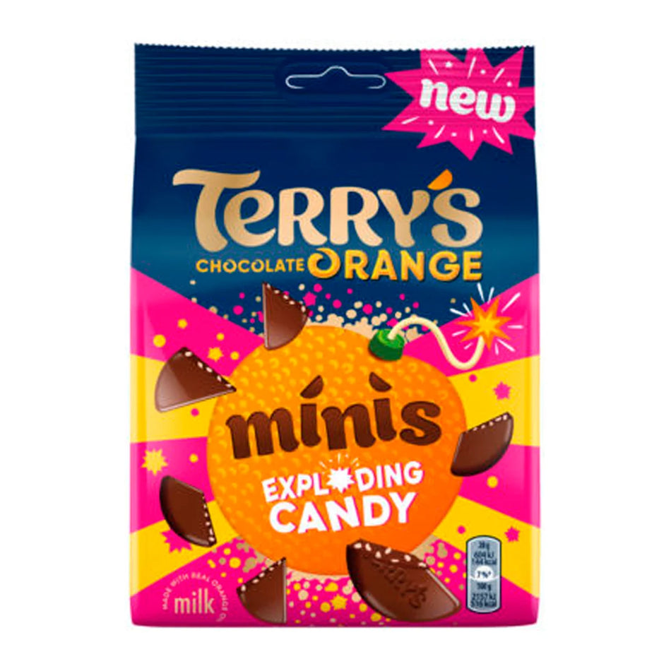 Terry's Choc Orange Exploding Minis 105g (UK)