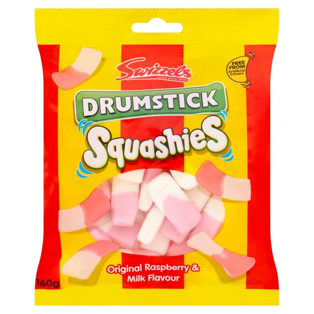 Swizzels Squashies Original Raspberry & Milk Flavour 120g (UK)