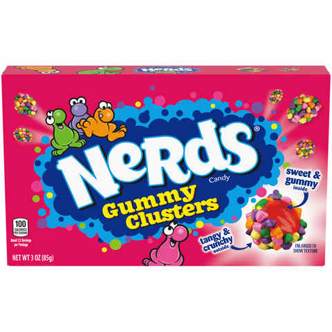 Nerds Gummy Clusters 85g (USA)