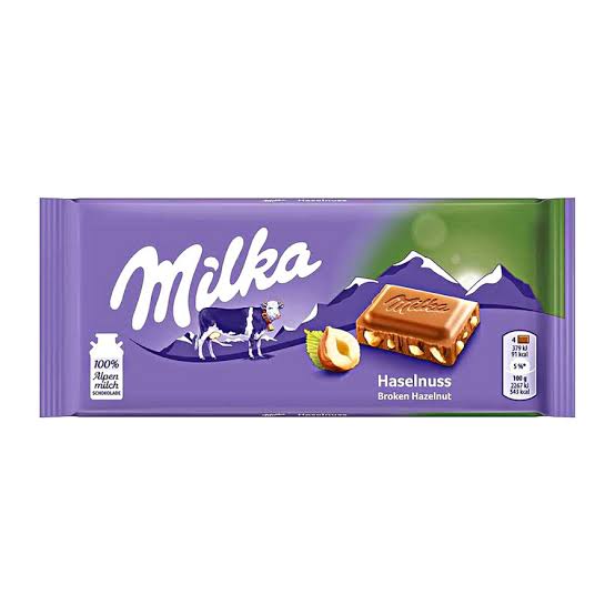 Milka Broken Hazelnut 100g (EU)