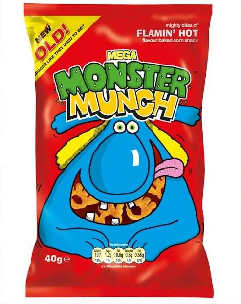 Monster Munch Flamin Hot 72g (UK)