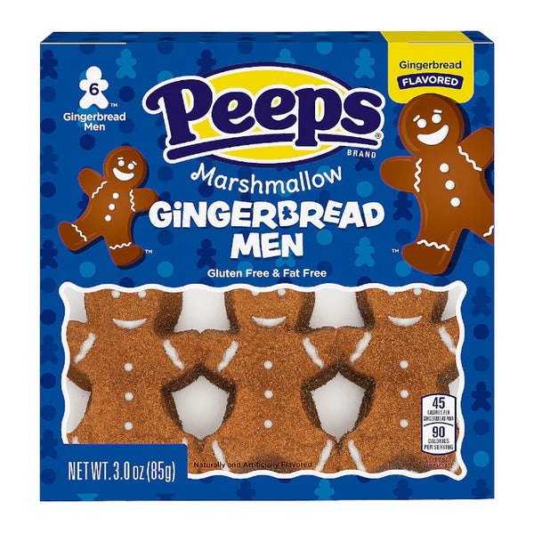 Peeps Gingerbread Men 6pk (USA) (PRE-SALE)