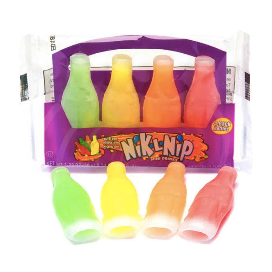 Nik-L-Nip Wax Bottles 4pk (USA)