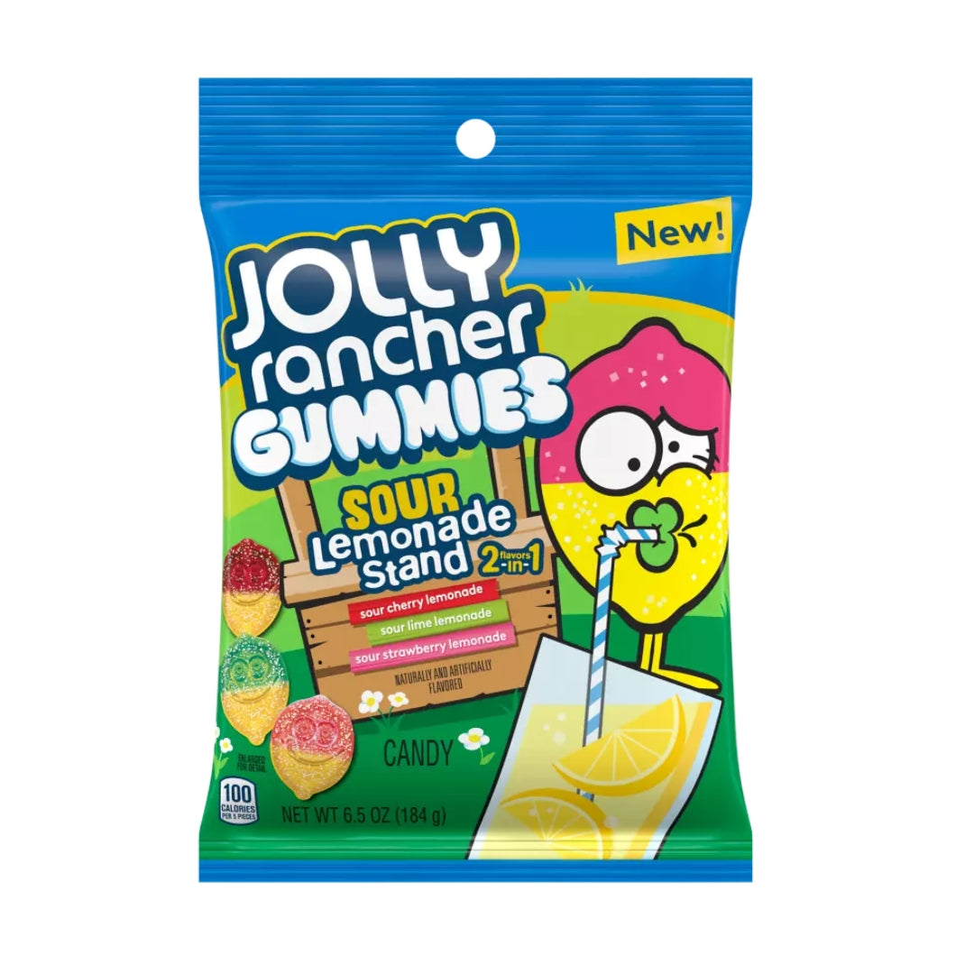 Jolly Rancher Sour Lemonade Stand Gummies 184g (USA)