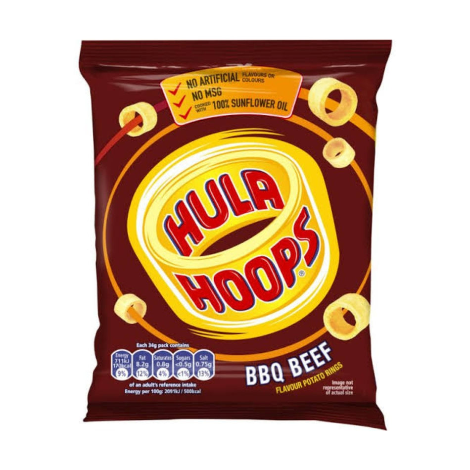 Hula Hoops BBQ Beef 70g (UK)