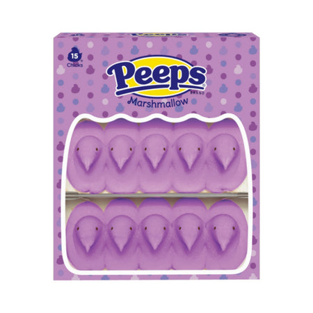 Peeps Chicks Lavender 15pc