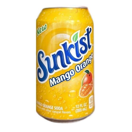 Sunkist Mango Orange 355ml (USA)