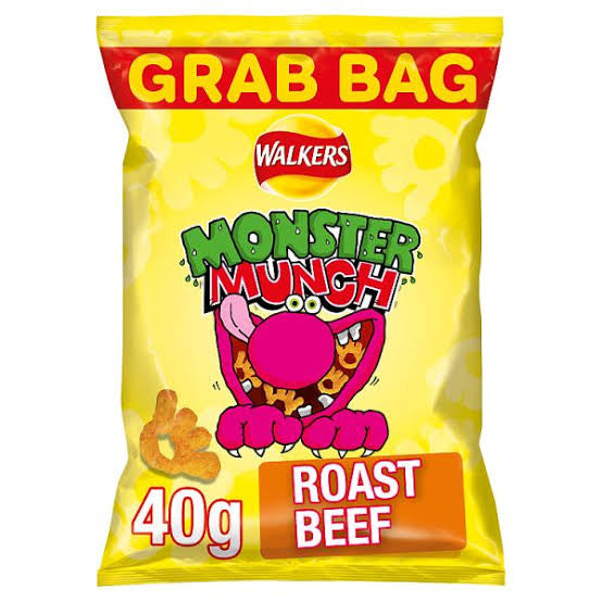 Monster Munch Roast Beef 40g (UK)