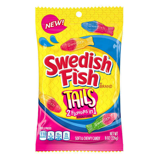 Swedish Fish Tails 105g (USA)
