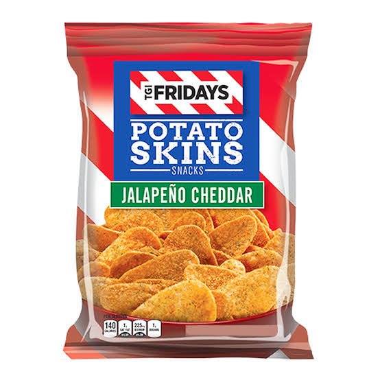 TGIF Jalapeno Cheddar Potato Skins 85g (USA)